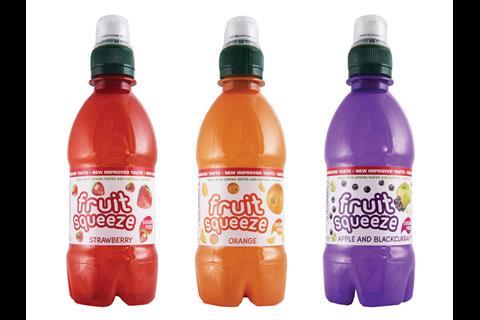 Fruit Squeeze ditches sugar